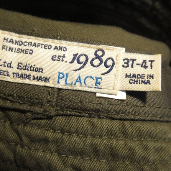 EST. 1989 PLACE Toddler's Bucket Hat Green 3T-4T - Picture 5 of 5